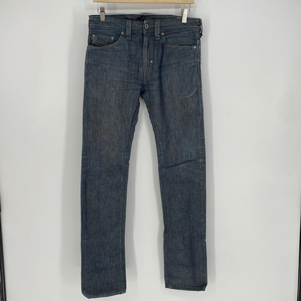 DIESEL thanaz slim-skinny fit wash 008LP denim blue jeans size 27 X 32 men's